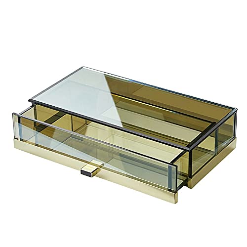 Vanity Cases/Organiseur Maquillage Boîte de rangement de tiroirs simples Produits de soin de la peau Salle de bain Boîte de rangement de bureau Croître cosmétique Robe de stockage Rangements Produits