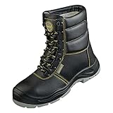 Schnürstiefel Winter-Schnürstiefel Sicherheits-Stiefel Sicherheitsschnürstiefel S3 SRA SEESEN EN ISO 20345:2011 Weite 11 - schwarz - Größe: 43