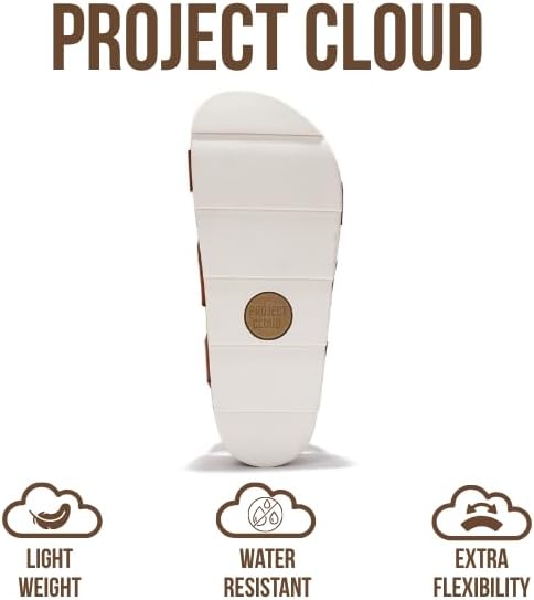 Project Cloud Platform Sandals Women - Comfortable Plush & Soft Insole Ladies Wedges - Non Slip & Lightweight Strap Wedge Sandals for Women 2026 (Phased) - Image 5