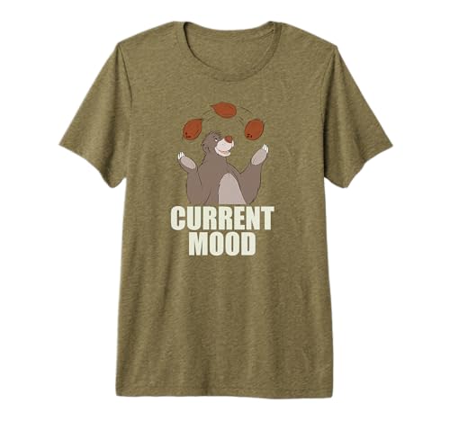 T-shirt Baloo Premium Le Livre de la Jungle avec coton haute densité
