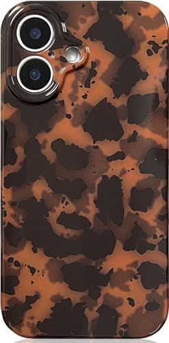 Coque iPhone 16 flexible antichoc léopard pour éviter les rayures