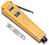 Fluke Networks 10051110 D914 Series Impact Punch Down Tool with EverSharp 110 Blade