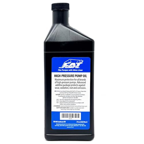 Cat Pumps Pressure Washer Pump Oil 21 Oz.