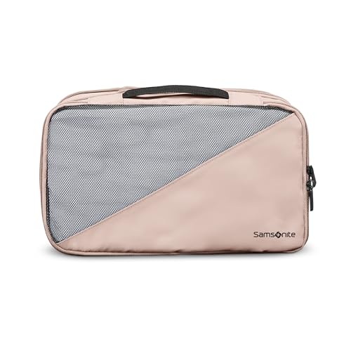 Samsonite 3-Piece Compression Packing Cube Set, Dusty Rose by Samsonite - Used condition - Image 4