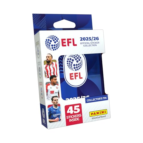 EFL 2026 Sticker Collection - Pocket Tin