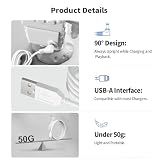 Ładowarka 9 V do Toniebox, kompatybilna z odtwarzaczem audio Tonie Box, kabel USB typu C, USB na DC 5521, szybkie ładowanie do laptopa