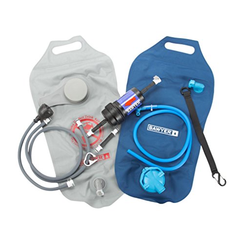 Sawyer Products SP194 Complete Dual Bag 0.02 Micron Water Purifier System, 4 Litres Each
