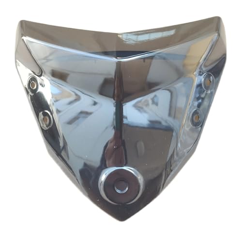 Pare-Brise de Moto pour FZ25 et Protection de Phare Noir