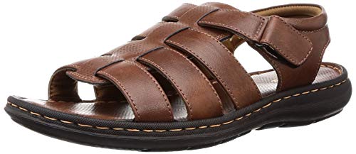 Image of Bata Men's Faux Leather Sandals