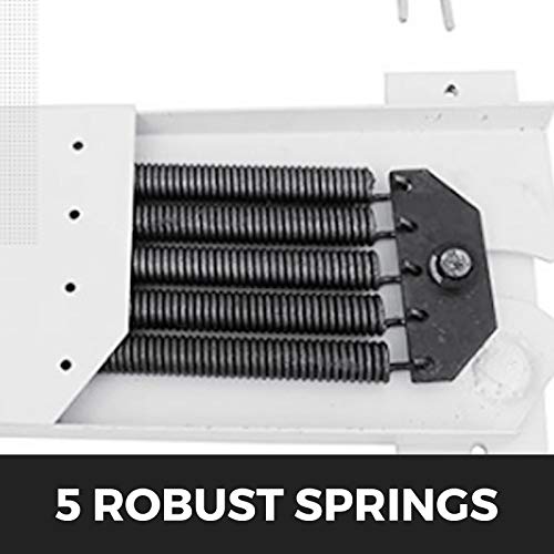Happybuy Murphy Mounting Wall Springs Mechanism Heavy Duty Support Hardware DIY Kit for Queen Twin Size Bed (Horizontal), White by Happybuy - Image 5