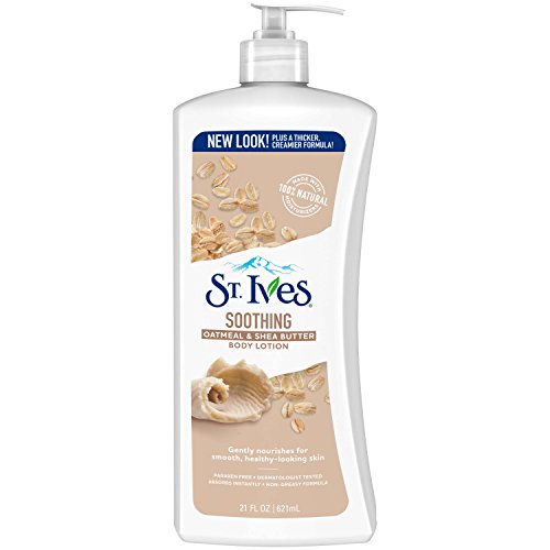 St. Ives St Ives Body Lotion Soothing Oatmeal Shea Butter 21 fl oz 621 ml