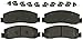 Wagner Severe Duty SX1333 Semi-Metallic Disc Pad Set Includes Installation Hardware, Front