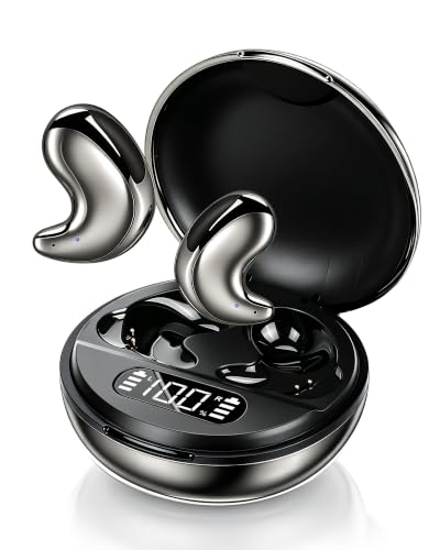 Flat Sleep Earbuds for Side Sleepers, Ultra-Thin Invisible Sleep Headphones