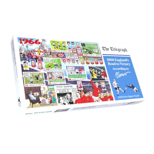 Image of Daily Telegraph 1966 England's Road to Victory 1000 Piece Jigsaw Puzzle