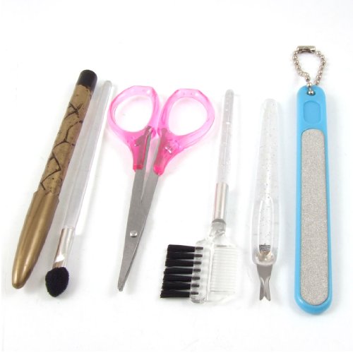 Set de maquillaje para cejas con 6 piezas miniatura 1