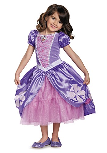 Disguise Disney Junior Sofia the First Next Chapter Deluxe Girls' Costume Multi, M (3T-4T)