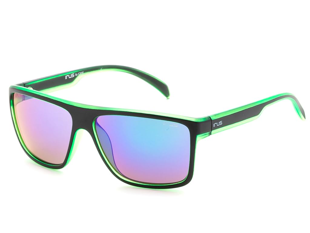 IRUS 100% UV protected sunglasses for Men | Size- Large | Shape- Square | Model- IRS1229C3SG - Review, Price and Buying Guide