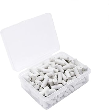 150-Pack Mini Twist-Erase Refills Precision Eraser Toppers for Mechanical Pencils & Lead Holders