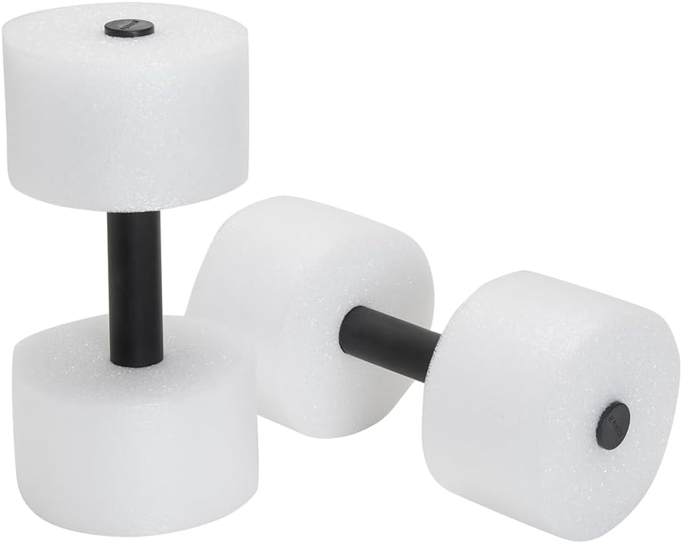 Sporti Premium Aquatic Fitness Dumbbells Water Weights for Water Aerobics Fitness and Pool Exercises,Strengthening Upper Body