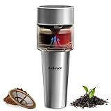 Audoyon Portable Camping Coffee Maker, Small Travel Coffee & Tea Maker, 2-6 Min...