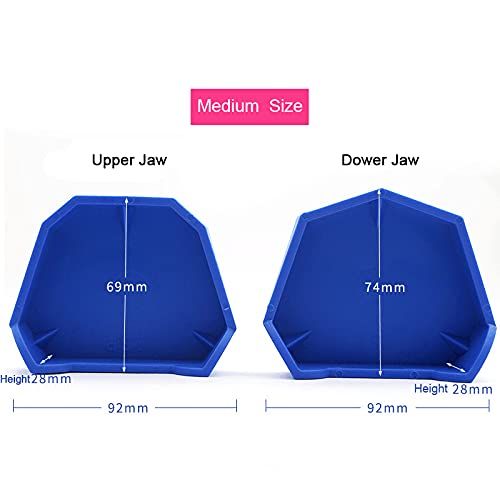 6Pcs Dental Lab Silicone Plaster Model Former Base Molds Mould S+M+L Size Tray #TOP3