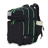 Lovelinks21 Mochila táctica impermeable de 25 l, S