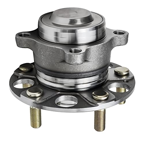 Image of Detroit Axle - 2pc Rear Wheel Bearing Hubs for 2014-2020 Honda Accord 2015 2016 2017 2018 2019 Wheel Bearing and Hubs Assembly Replacement