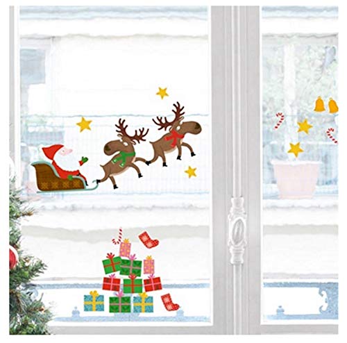Preisvergleich Produktbild Home Stickers HOWI 002 Fensteraufkleber, Weihnachtsmann