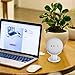 HomeMount Speaker Mount for Google Home Mini and Google Nest Mini (2nd Gen), A Space-Saving Stand Holder Accessories for Google Smart Voice Assistant (White)