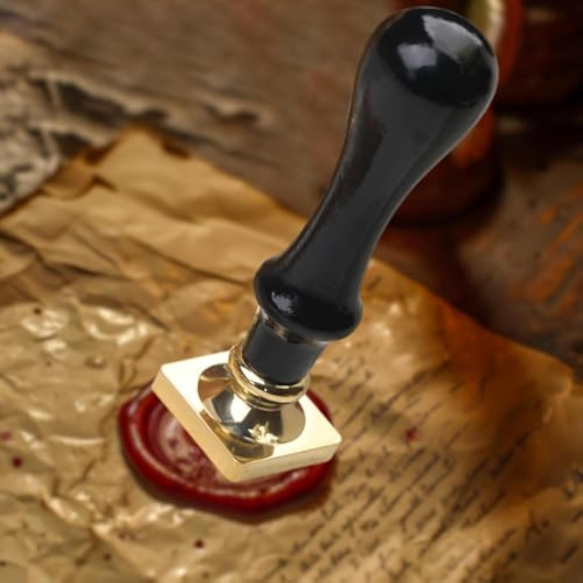 Multiuse Sealing Stamp Handle for Envelope Card Making
