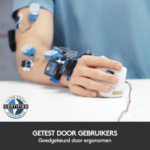 Logitech MX Vertical ergonomische Draadloze Muis, Multi-Device, Bluetooth of 2.4 GHz Unifying USB dongle, 4000 DPI Optische Tracking, 4 Knoppen, snel oplaadbaar, PC/Mac/Laptop/iPad OS - Zwart, 1 stuk - Afbeelding 6