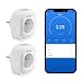 Produktbild GHome Smart Steckdose mit Strommessung, 16A Wlan Steckdose kompatibel mit Alexa/Google Home, App Fernbedienung, Sprachsteuerung, Zeitplan und Timer, NUR auf 2.4 GHz WiFi