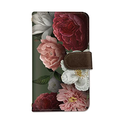 seventwo iPhone16 Plus �Ή� �X�}�z�P�[�X �蒠�^ ���t�� �ԕ� �J�[�L flower_230 | �A�C�t�H�� �V�b�N�X�e�B�[�� �v���X�Ή�,6.7�C���` �K��,�~���[,PU���U�[,�}�O�l�b�g�x���g,�X�^���h�@�\�t��,�S�ʕی�