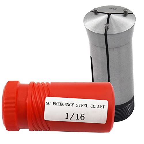 kimllier 1/16 Inch (0.0625) Accuracy 5C Emergency Steel Collet