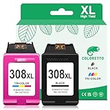 cartouche encre samsung c48x series Rendement Élevé: Noir 308XL (22 ml) imprime au moins 775 pages et Couleur 308XL (20 ml) imprime au moins 600 pages (basé sur une couverture de 5 % de papier A4), permettant ainsi d'économiser efficacement les coûts d'impression