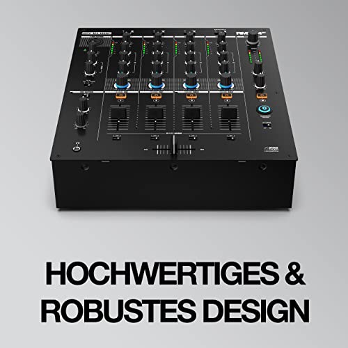 Reloop RMX-44 BT 4-Kanal-Bluetooth-DJ-Clubmixer, 9 Eingänge, 4 Ausgänge, Smart Connectivity Bluetooth Input mit Cue… - Image 6