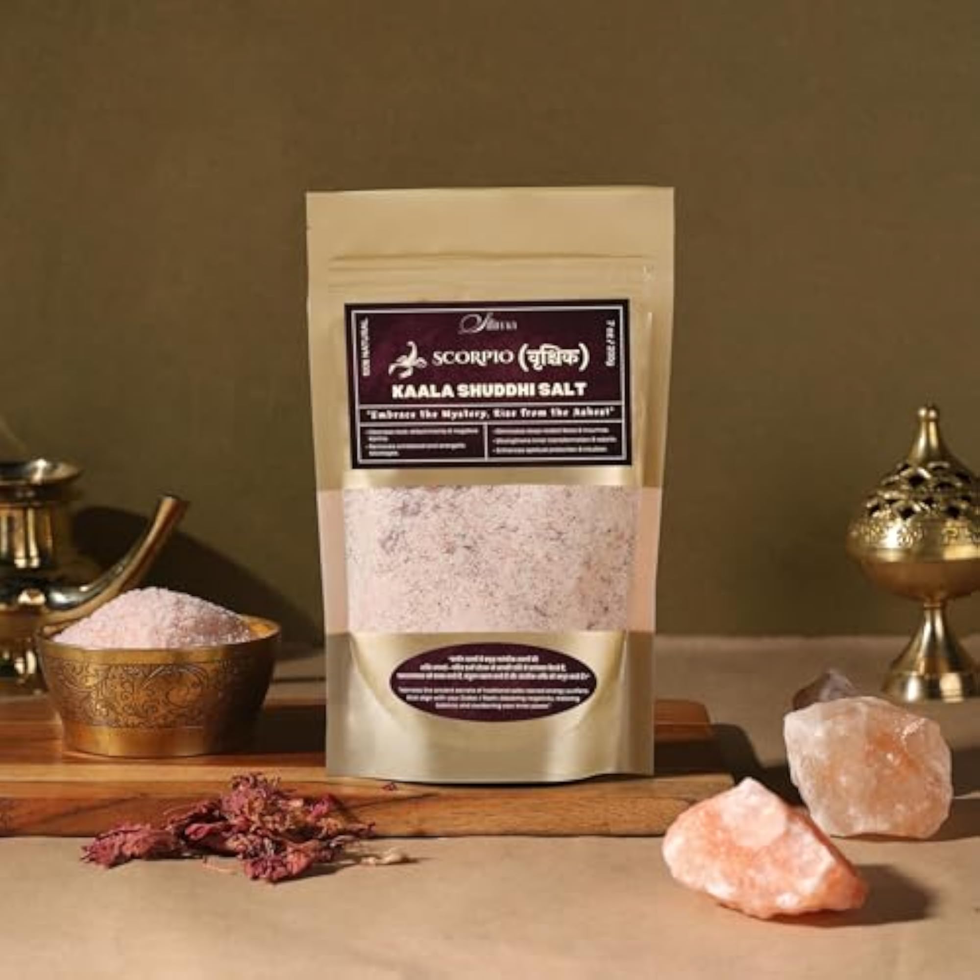 Kaala Shuddhi Salt for Emotional Detox and Protection