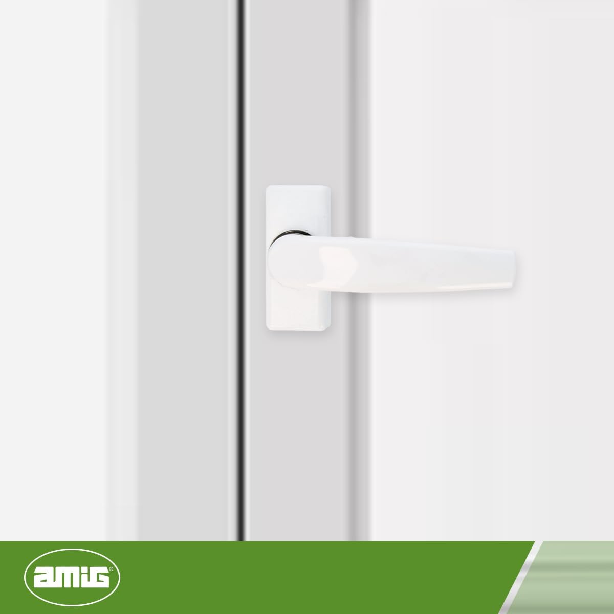 Amig 20419 – Delta Handle Lacquered White Piece