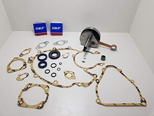 KIT REVISIONE MOTORE ALBERO GUARNIZIONI CUSCINETTI VESPA 50 SPECIAL CONO 19