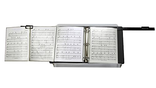 Choreokeeper Black Specialty Solid-Back Binder For Display Of Up To Six Pages (Includes 4 Trifold Sheet Protectors) #TOP6