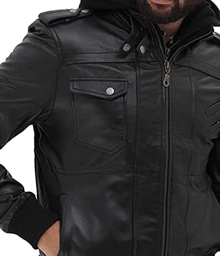 Buy Luis Leather Standard Length Men's Tan Lambskin Leather Zipper