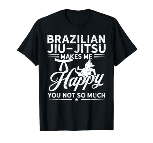 Hobby Makes Happy You Not Much - Jiu-Jitsu brasileño Camiseta