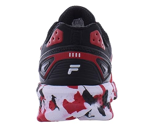 Fila Wanderun Strap Mashup Boys Shoes Size 12, Color: Red/Black4