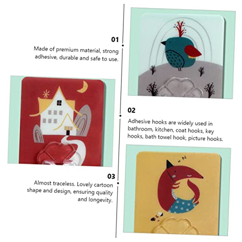 Patères murales auto-adhésives sans perforation Housoutil 20 pièces - 3