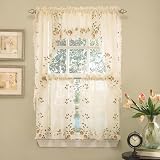 Kitchen Curtains for Windows 40+ Styles & Colors Swag, Valance, Tier Sets & Panels Cafe Curtains for...