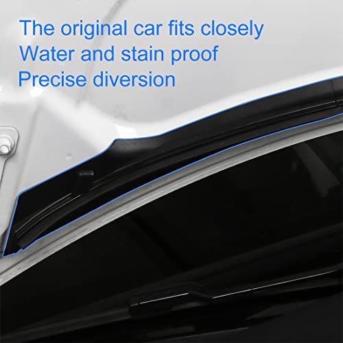 FASTCHE Front Hood Weather Strip Fit for Tesla Model Y Accessories Front Hood Weather Strip Rubber Seal Protector Guard Strip for Tesla Model Y 2020-2023 Font Hood Dust Proof Seal Strip by FASTCHE - Used condition - Image 6