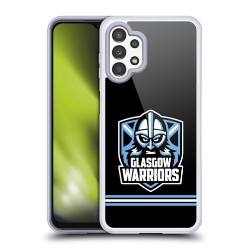 Glasgow Warriors funda de gel negro logotipo para Samsung Galaxy A13