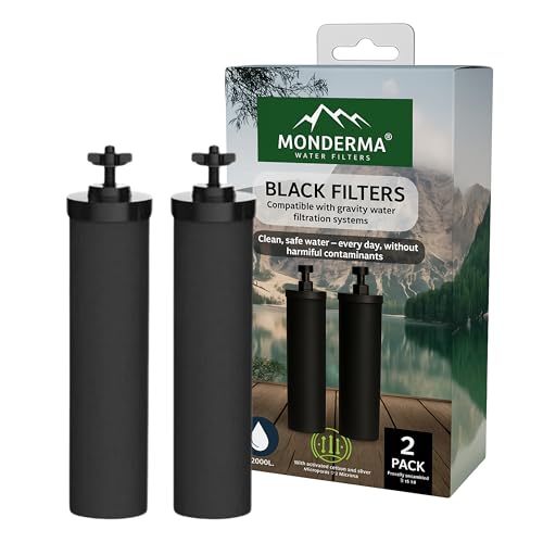 Filtres à eau de rechange compatibles Berkey Berkefeld Weeplow noir