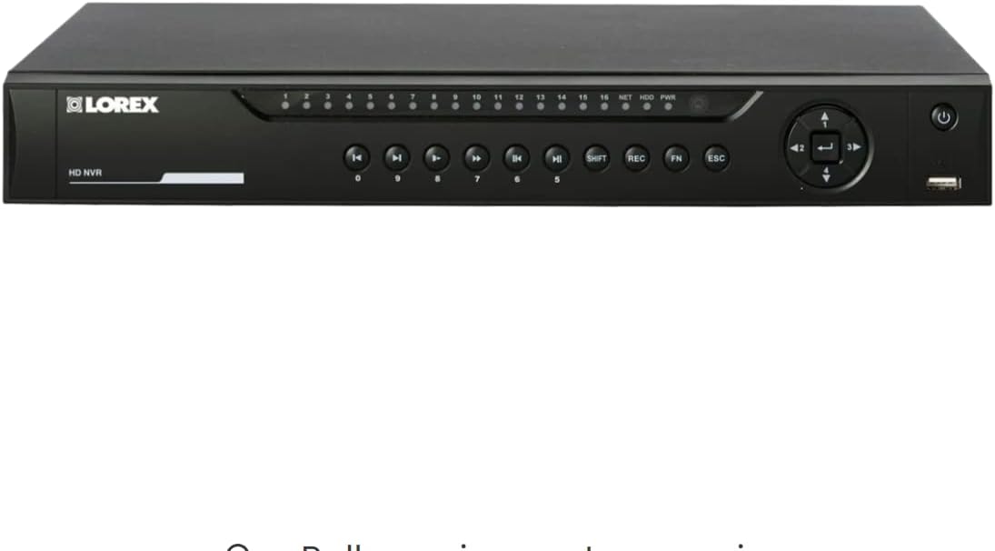 Lorex LNR616X4T 4K 16 Channel IP NVR Security System 4TB LNR600 Series