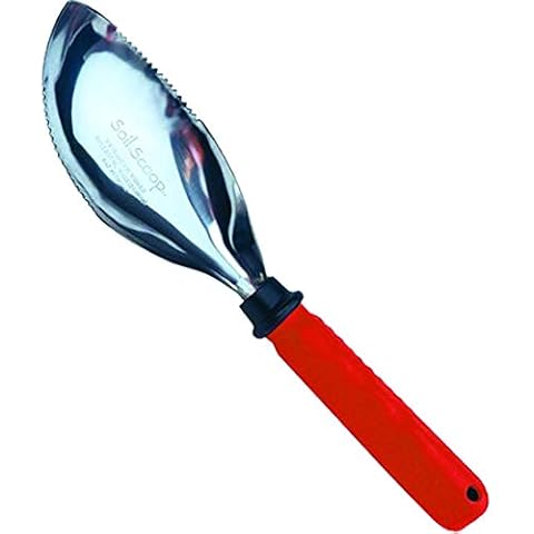 Ironwood Tool Company Serrated, Rust Resistant, Stainless Steel Soil Scoop, Garden Trowel by Garden Works Cover